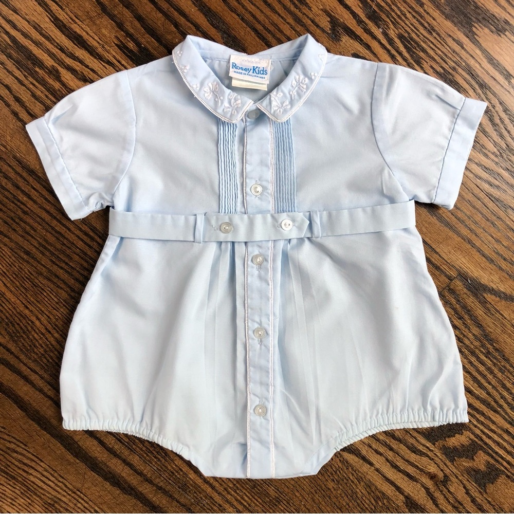 Rosey Kids Pintucked Romper